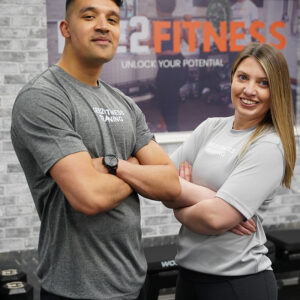 Grey "KEE2FITNESS" Active Tee